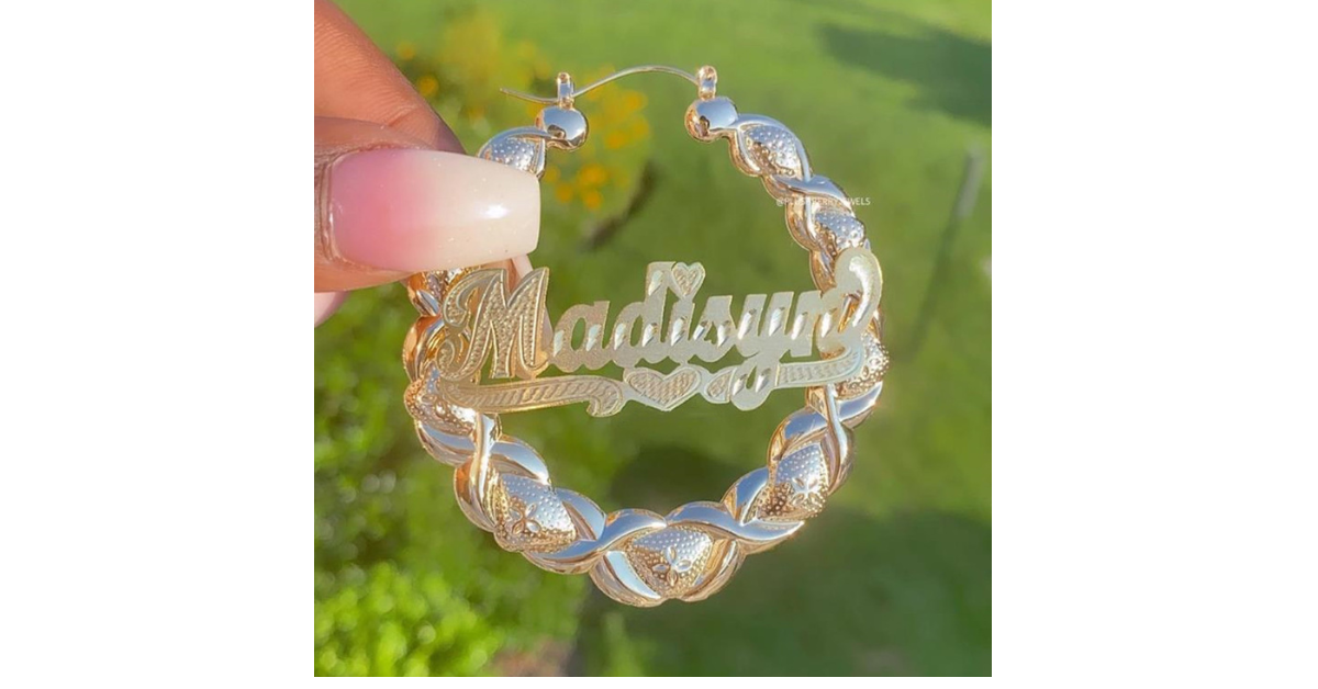 14k Gold Hoop Earrings – Personalized, Trendy & Affordable