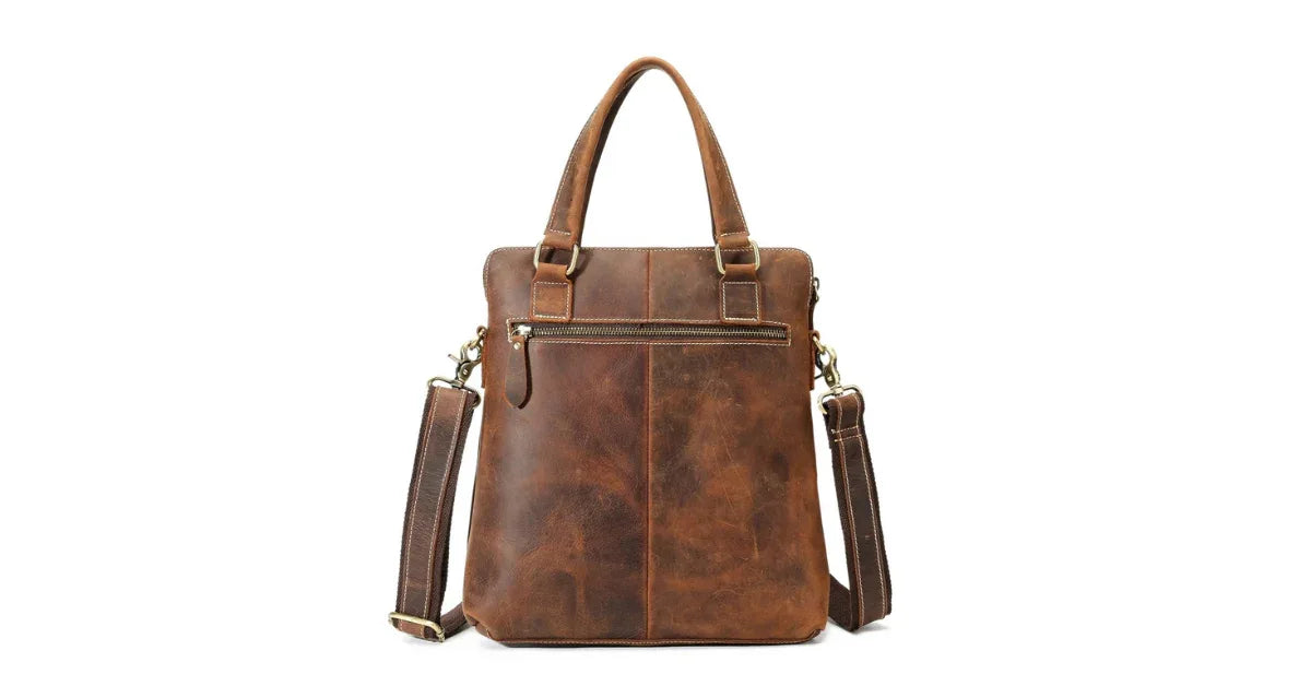 Leather Laptop Purse for Women | Stylish, Professional Tote 2025 - vitaliqa