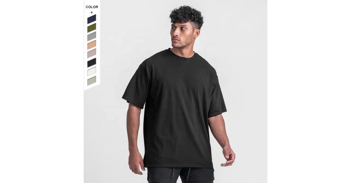 Men’s Oversized T-Shirt | Cotton Gym & Casual