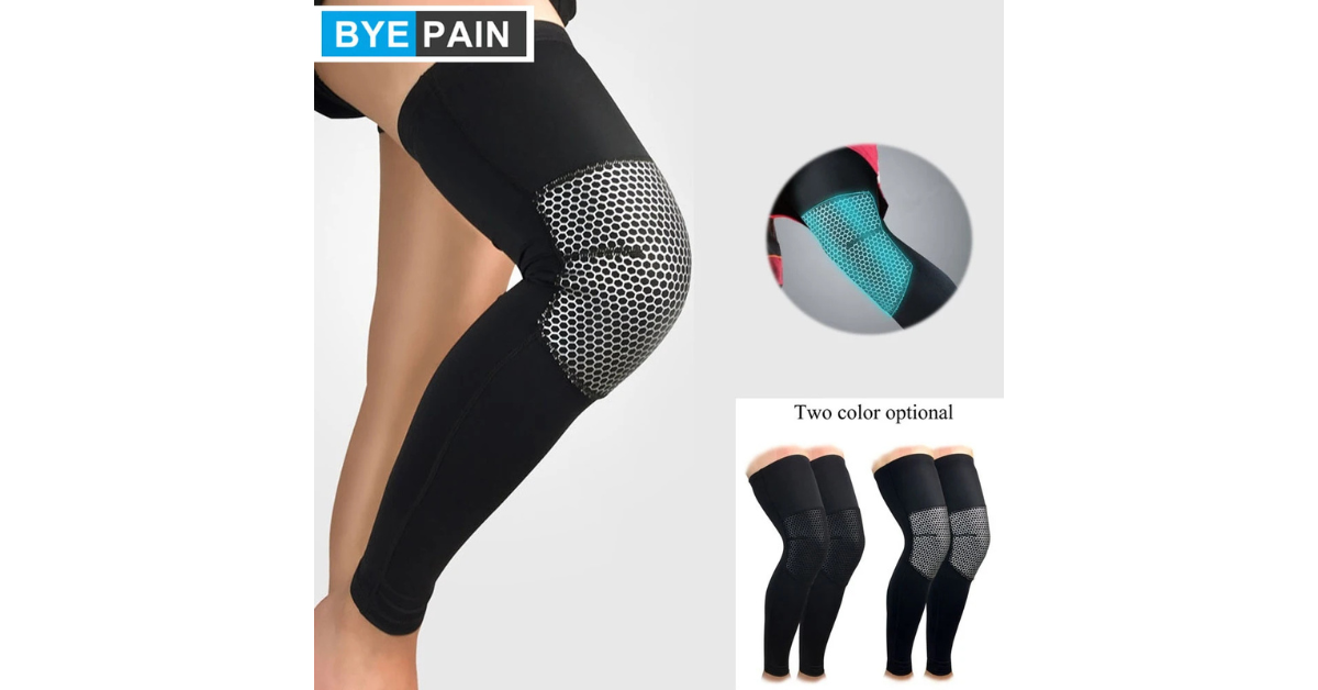 BYEPAIN Full Leg Compression Sleeve – Professional Knee Support for Men & Women