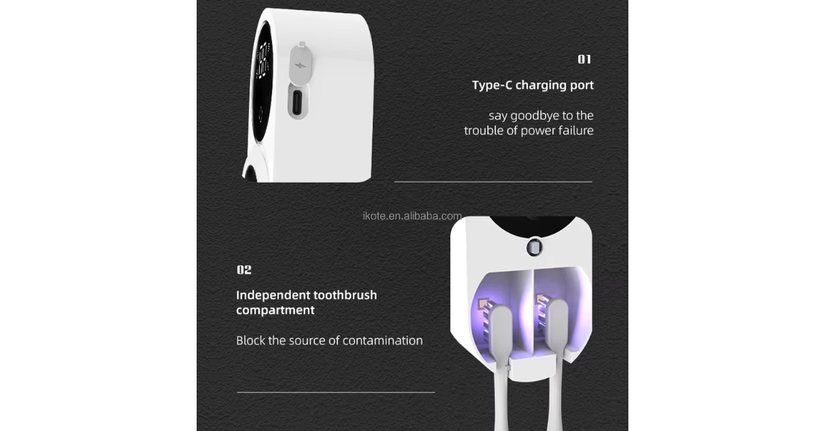 Best UV Toothbrush Sanitizer & Holder – Portable Dental Sterilizer for Home & Travel