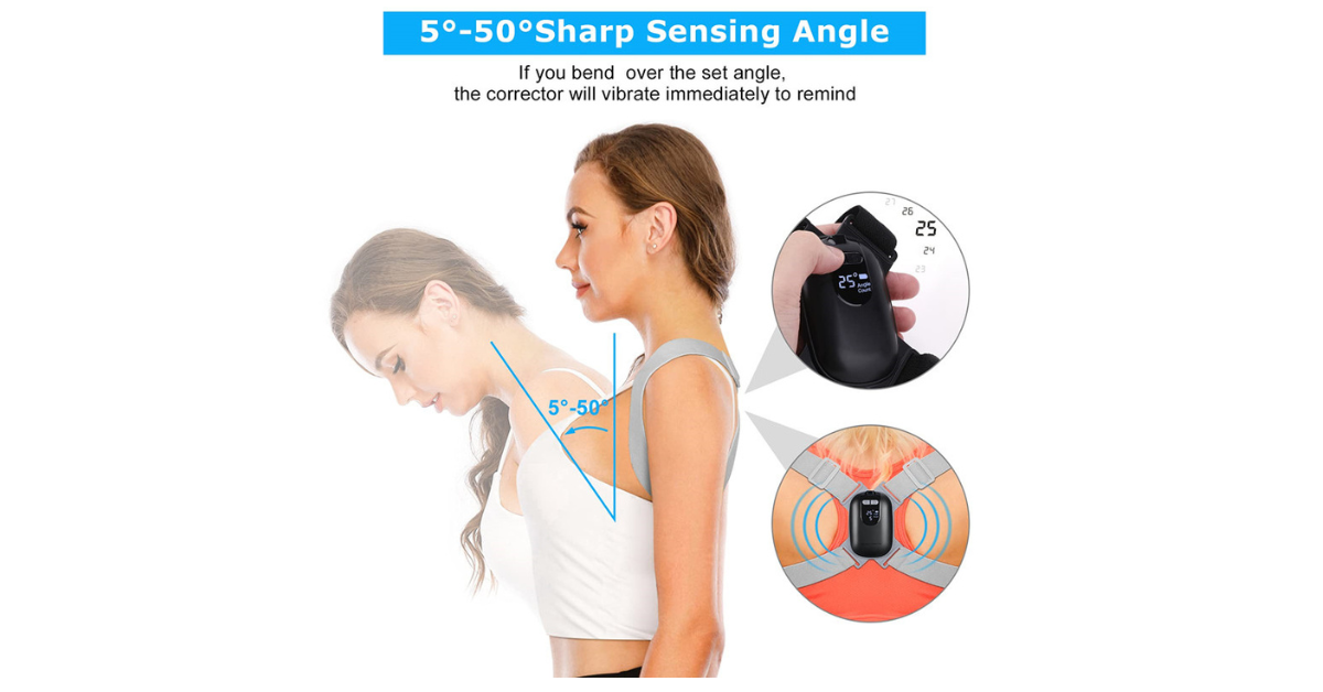 Smart Posture Corrector Belt – Adjustable Back Brace for Women & Men