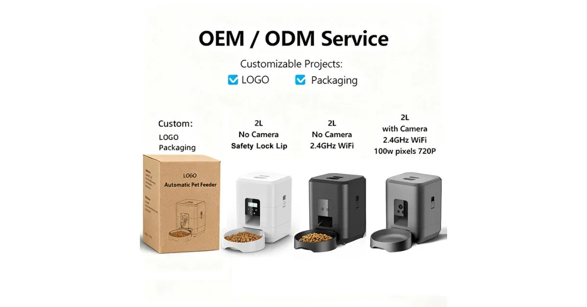 Smart Pet Feeder with Camera & App Control – Automatic Pet Feeding System for Cats & Dogs - vitaliqa