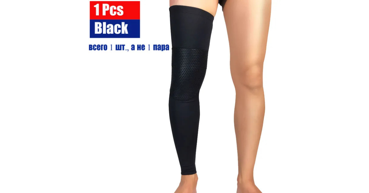 BYEPAIN Full Leg Compression Sleeve – Professional Knee Support for Men & Women