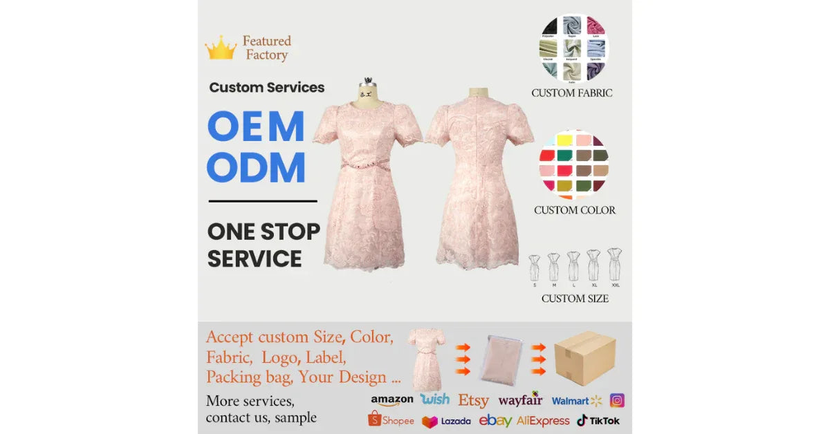 ZYHT Pink Floral Lace Mini Dress – Casual Wedding Guest Dress with Puff Sleeves & Crystal Belt - vitaliqa