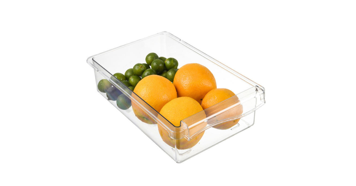 Choice Fun Refrigerator Organizer Hanging Drawer – Space Saving Fridge Storage Bin
