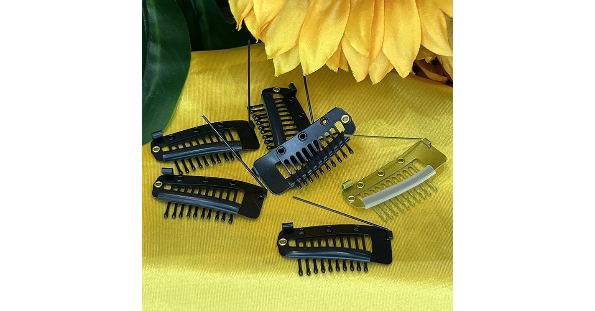 Chunni Hair Extension Safety Pin Brooch | Stainless Steel Clip