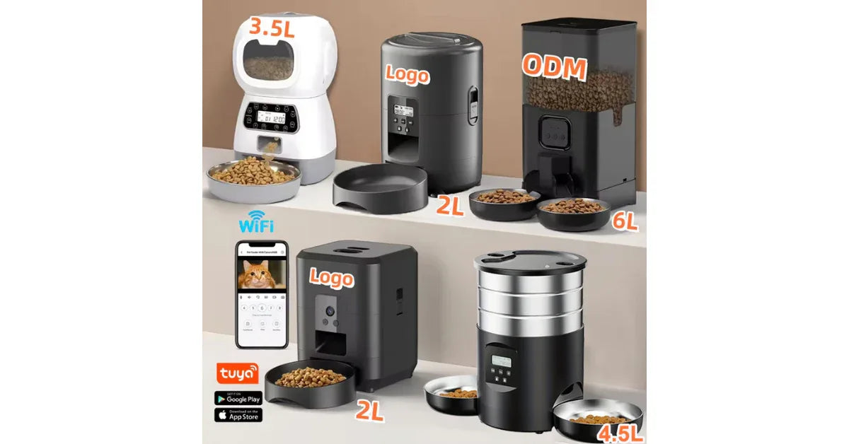 Smart Pet Feeder with Camera & App Control – Automatic Pet Feeding System for Cats & Dogs - vitaliqa