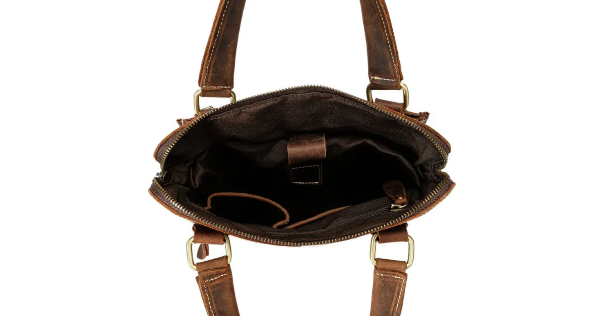 Leather Laptop Purse for Women | Stylish, Professional Tote 2025 - vitaliqa