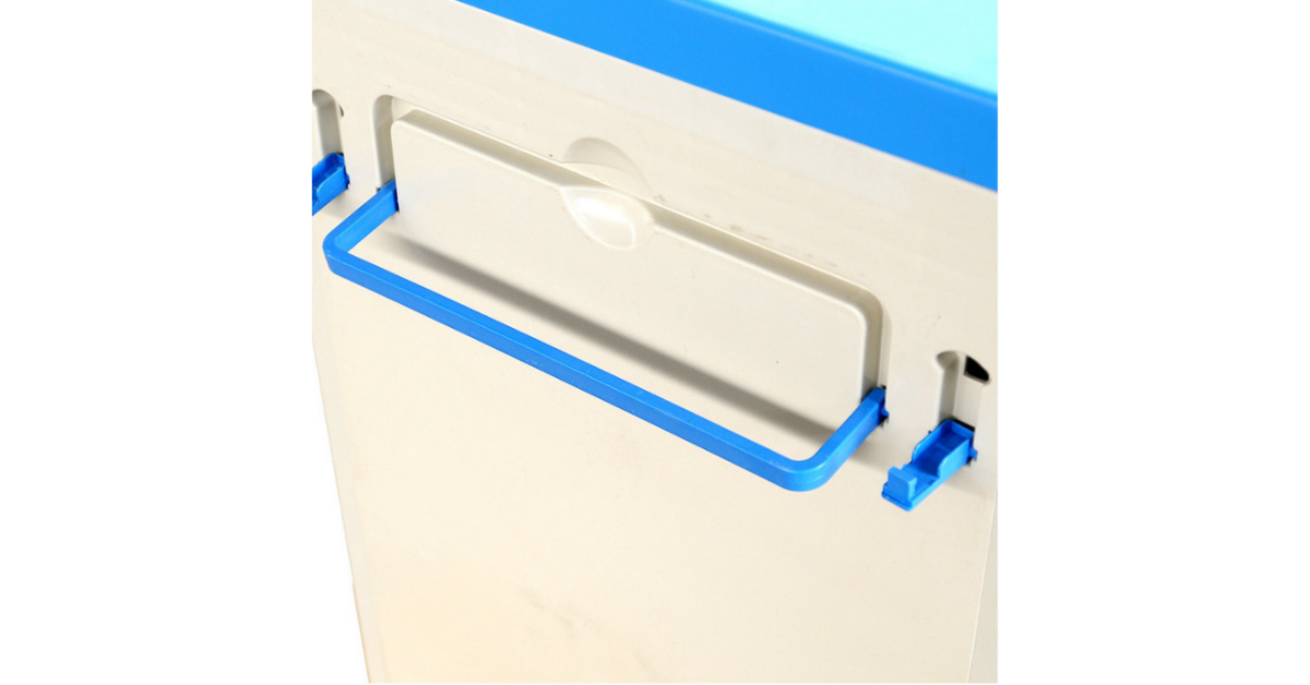 bedside caddy organizer for dorm room with textbooks and gadgets