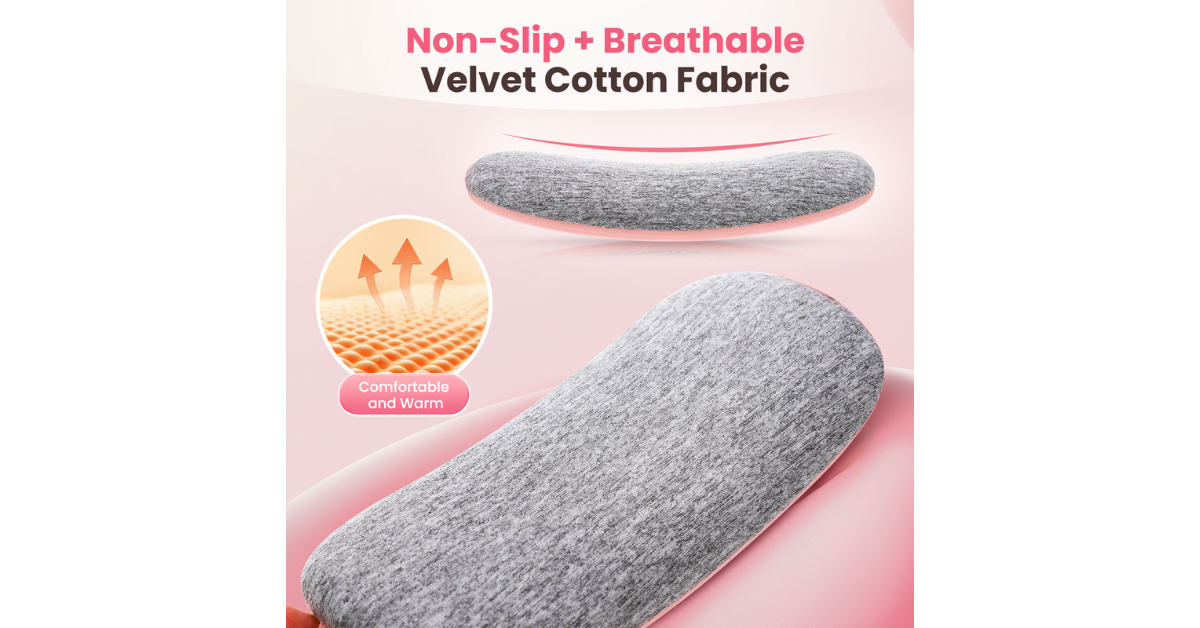 Rechargeable abdominal belt for menstrual relief