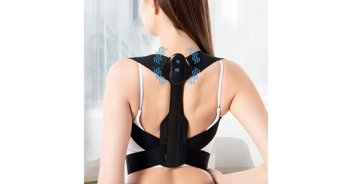 Smart Posture Corrector with Vibration Reminder – Adjustable Back Brace for Men & Women - vitaliqa