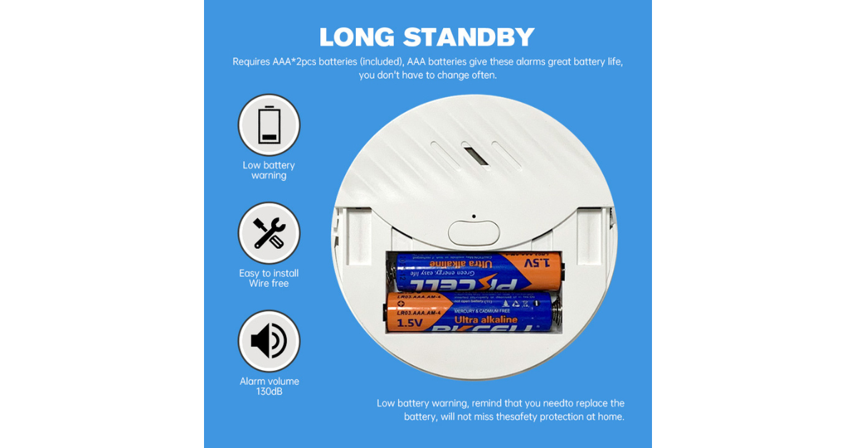 child-safe door alarm sensor mounted on door frame