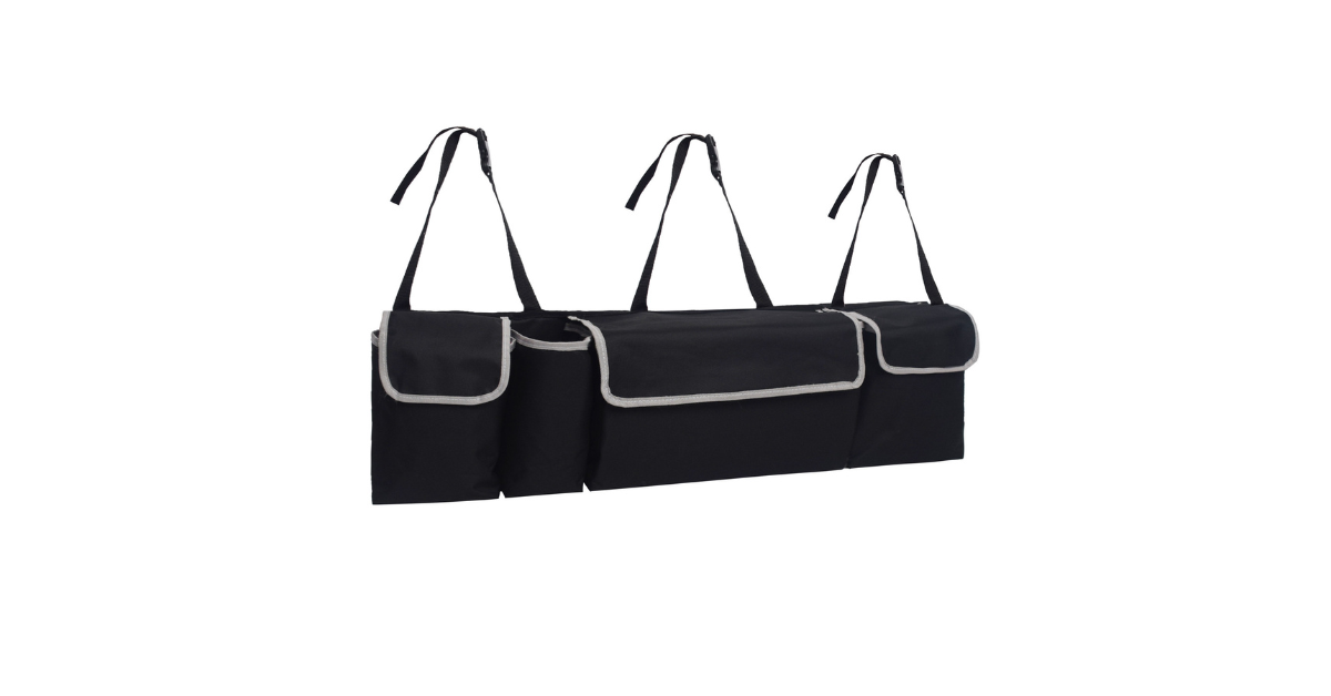 adjustable strap car seat organizer