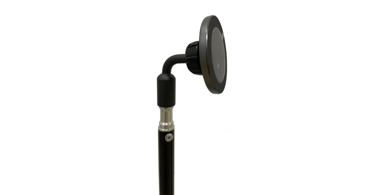 360 Magnetic Car Phone Holder – MagSafe Aluminum Alloy L Ball Mount, Strong Grip, Anti-Shake, Dashboard & Air Vent Car Phone Holder for iPhone 12/13/14 Pro Max - vitaliqa