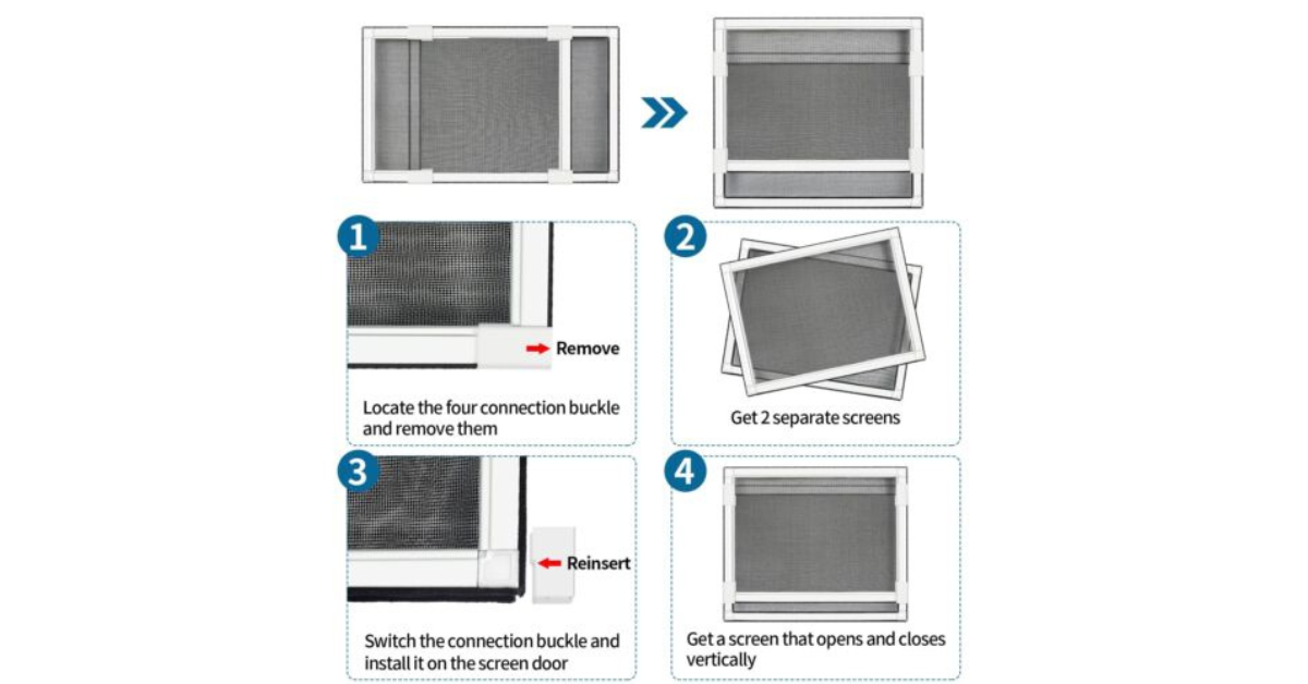 sliding window insect screen system