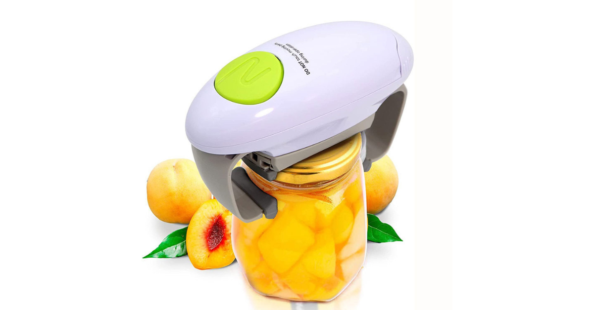 automatic jar opener for weak hands and arthritis