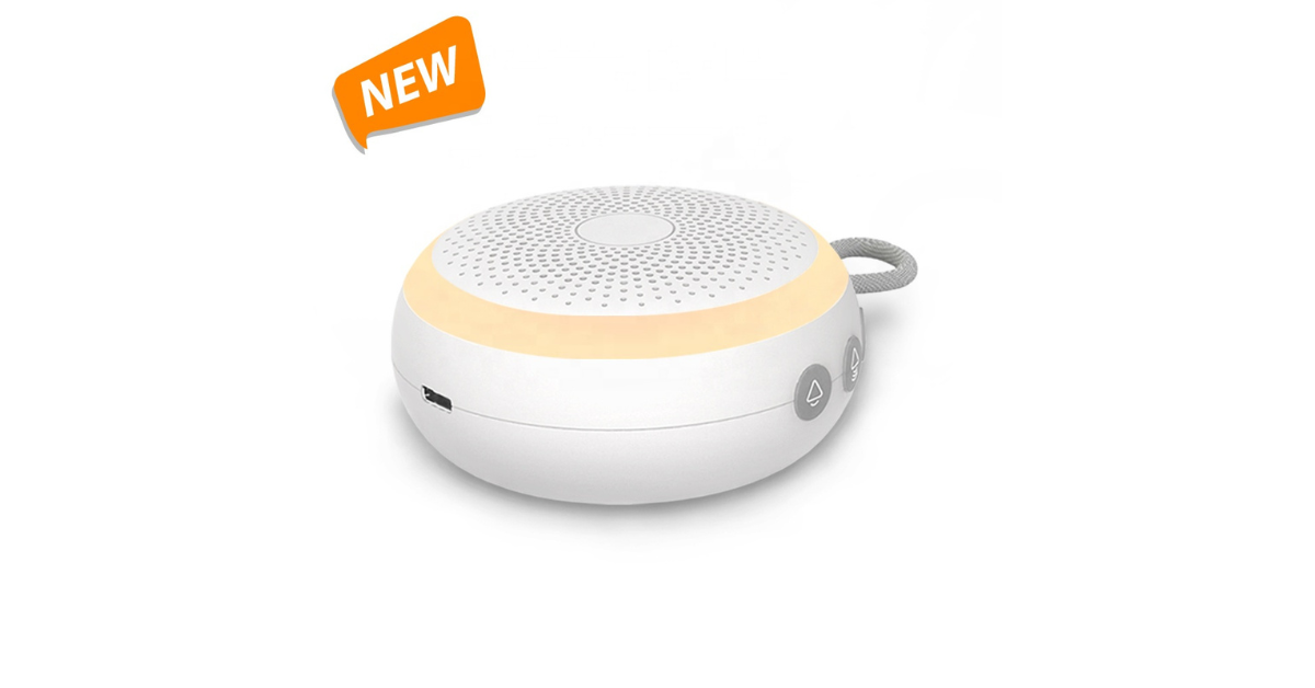 Baby white noise machine for peaceful sleep