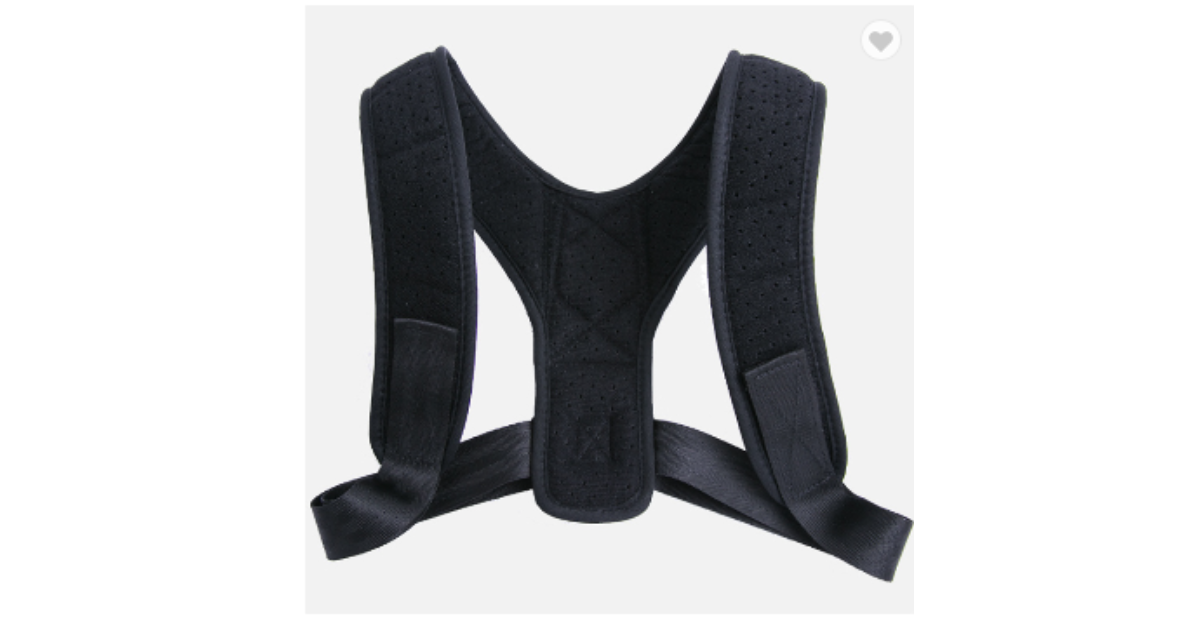 adjustable back posture corrector belt