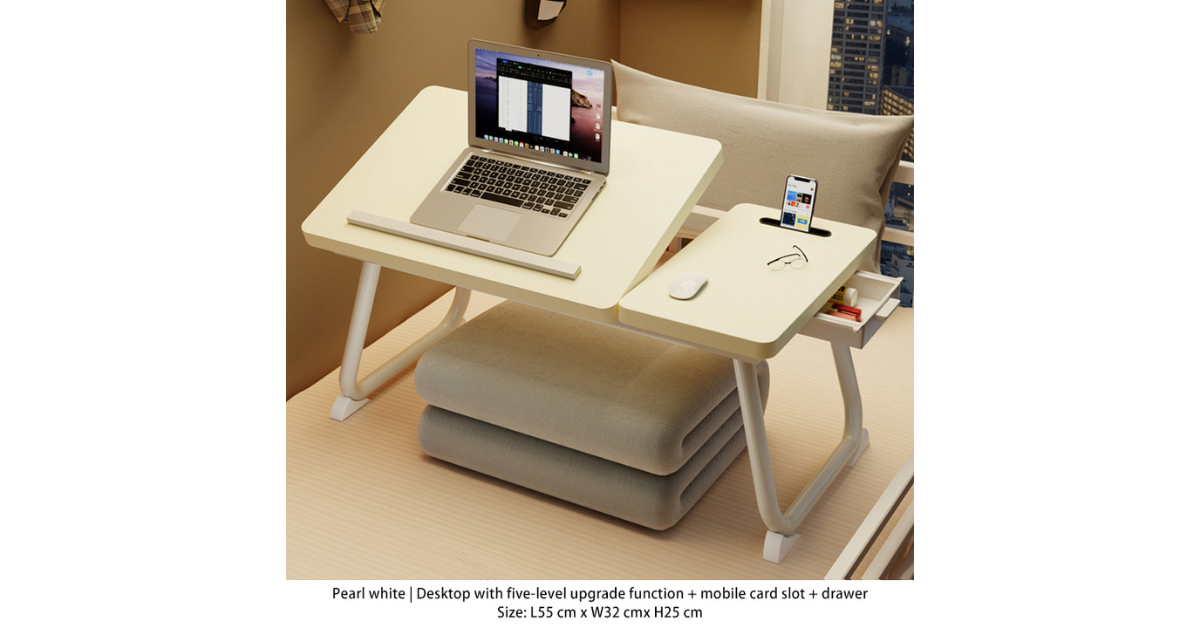 bed desk for laptop use
