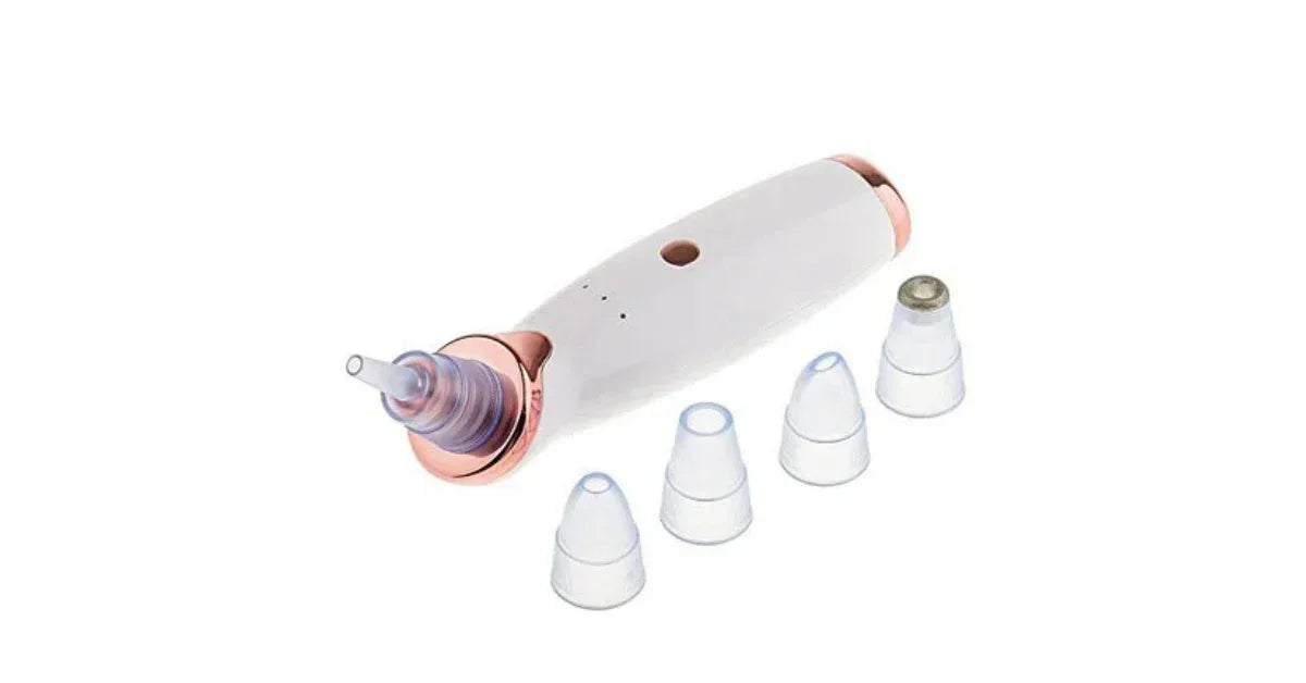 New USB Rechargeable Electric Blackhead Remover Vacuum Suction Pore Cleanser | Best Blackhead Remover 2025 - vitaliqa