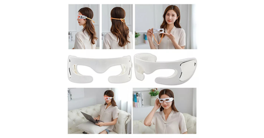 smart eye massager mask for relaxation