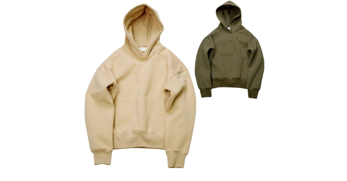 premium hoodie blank minimal style