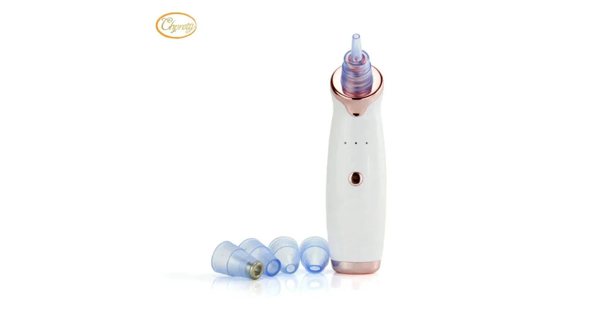 New USB Rechargeable Electric Blackhead Remover Vacuum Suction Pore Cleanser | Best Blackhead Remover 2025 - vitaliqa