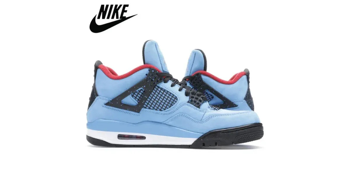 Authentic NIKE Air Jordan Retro 4 Travis Scott Shoes – Men’s Limited Edition Sports Sneakers 2025 - vitaliqa