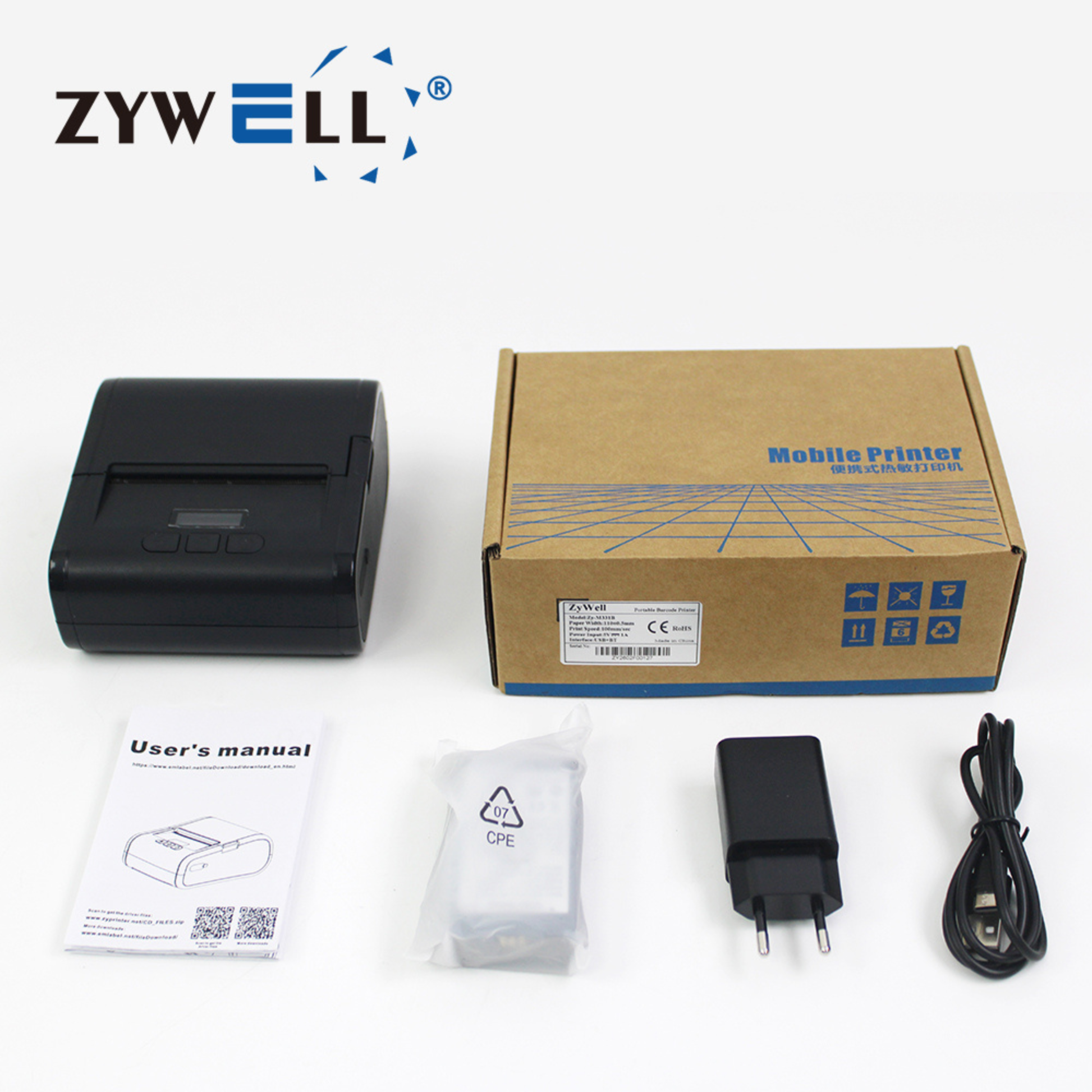 Indoor air quality tester measuring PM10 PM2.5 and HCHO levels with compact ABS housing design