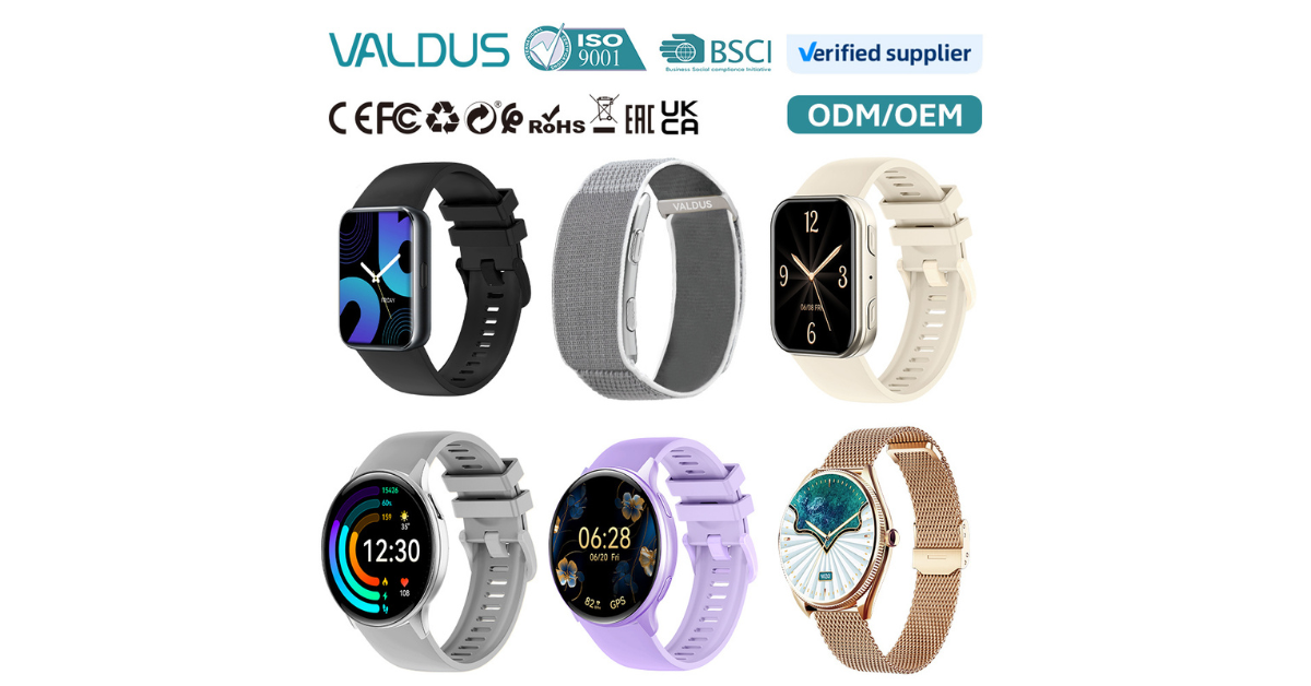 User receiving call notification on VALDUS smartwatch