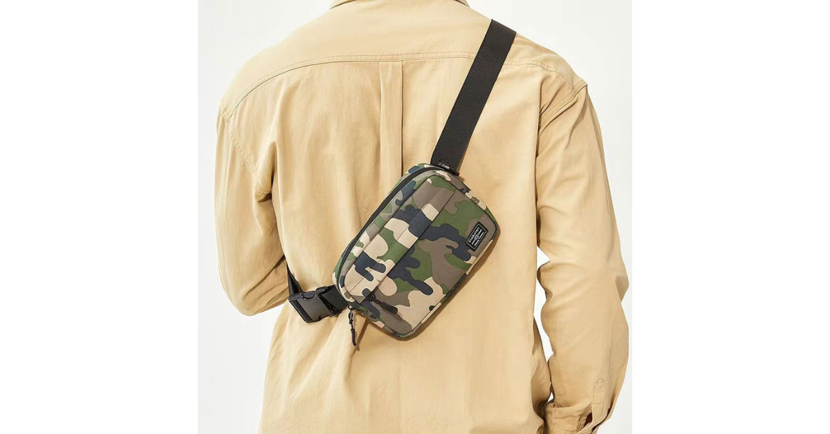 mens crossbody tactical sling bag streetwear