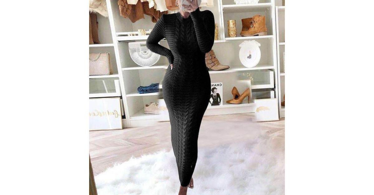 cashmere sweater dress women elegant