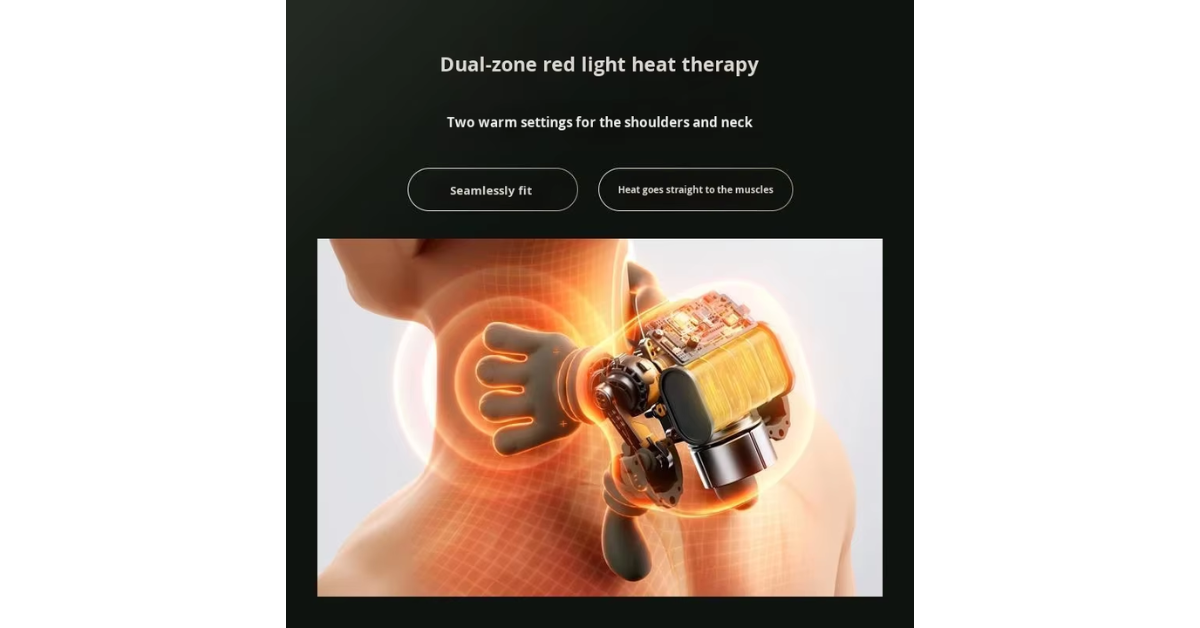 infrared neck massage pillow