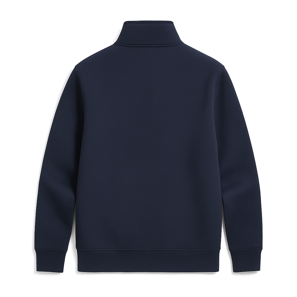 Luxury Men’s Quarter Zip Sweater | Heavyweight Custom Pullover
