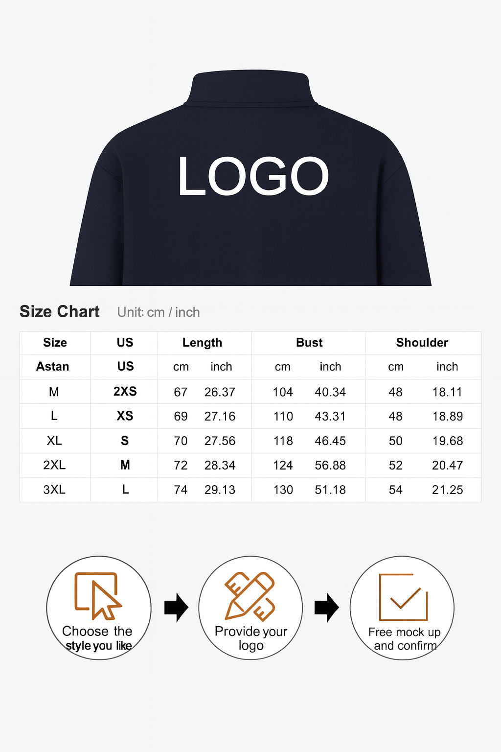 Luxury Men’s Quarter Zip Sweater | Heavyweight Custom Pullover