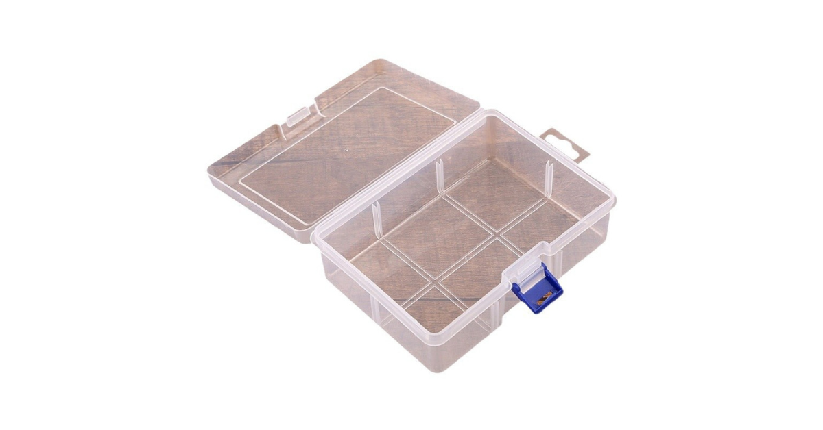Multifunction transparent storage container for sundries and accessories