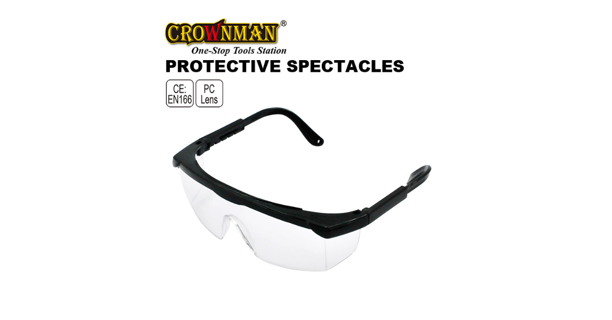 ce certified clear safety glasses