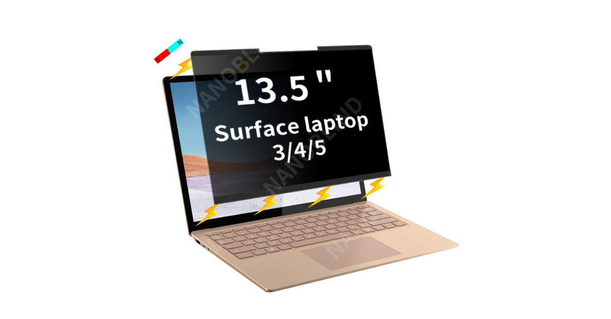 magnetic privacy screen protector surface laptop