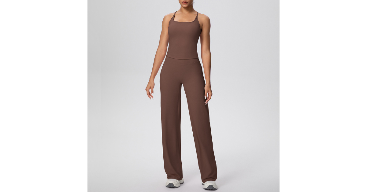 breathable knit set women