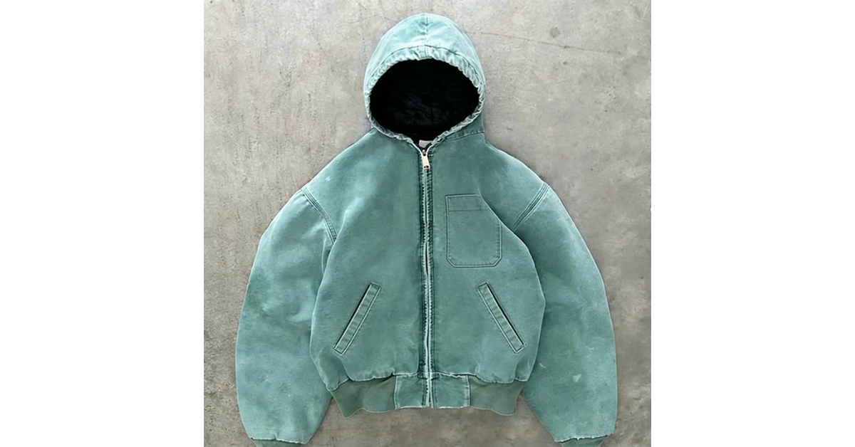 acid washed jacket vintage streetwear look