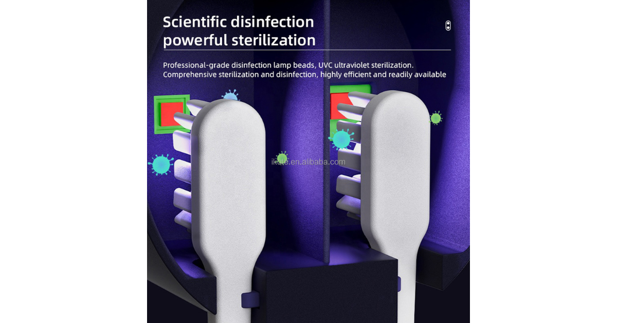 Dental sterilizer device for toothbrush heads