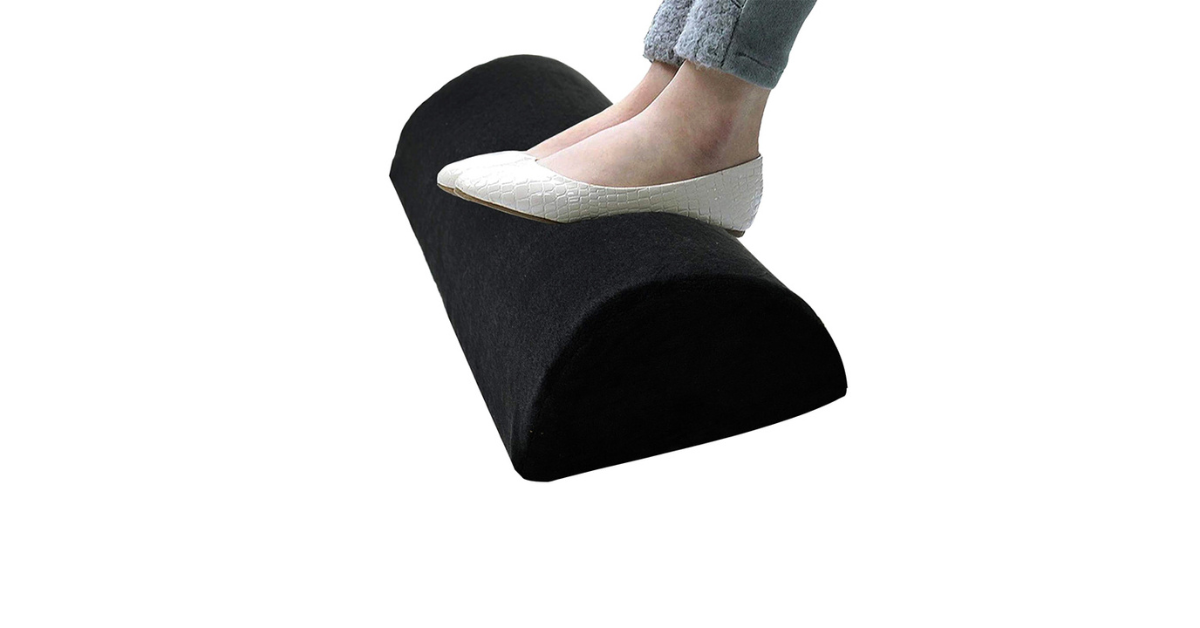 desk foot rest posture support