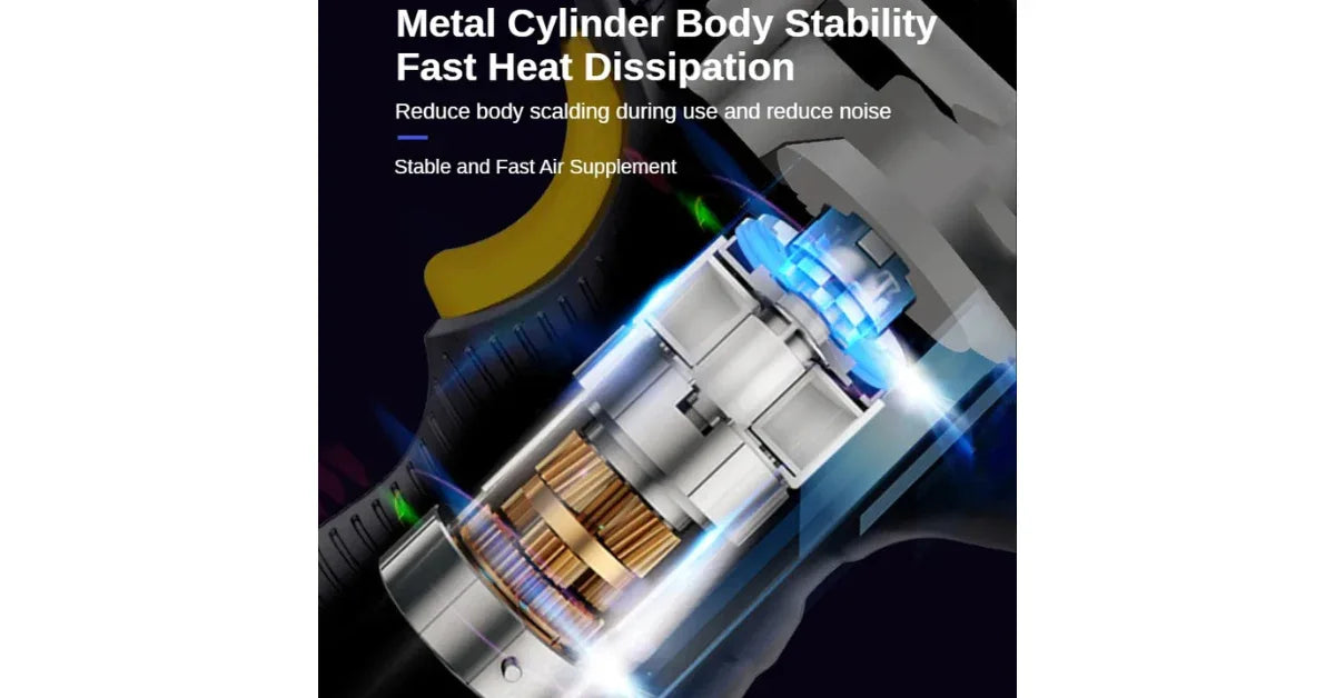 Portable Electric Air Compressor for Car & Bike Tires – Fast, Digital, Wireless - vitaliqa