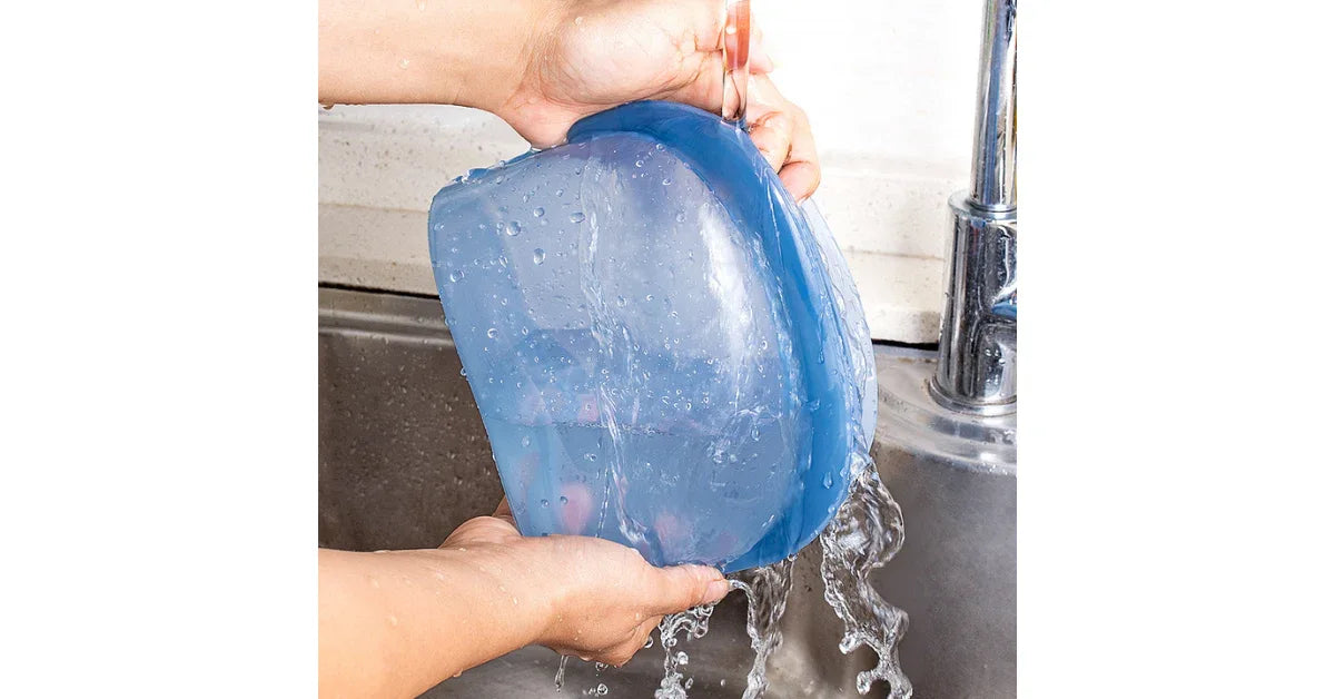 2 Pcs Reusable Silicone Food Storage Bags – Eco-Friendly, BPA Free - vitaliqa