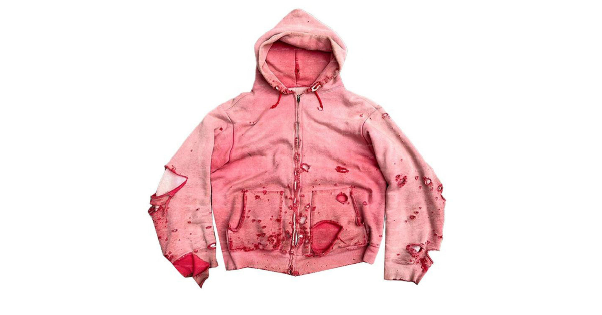 distressed hoodie mens oversized fit