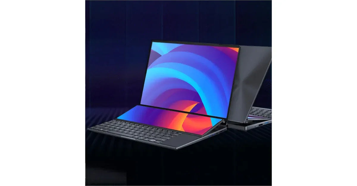 Premium Dual Screen Core i9 Refurbished Laptop – 16.1″ + 14.1″ Touchscreen, 16GB RAM, - vitaliqa