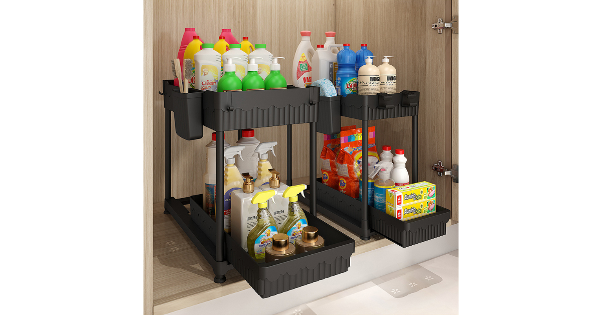 Best under sink organizer for bathroom and kitchen essentials
