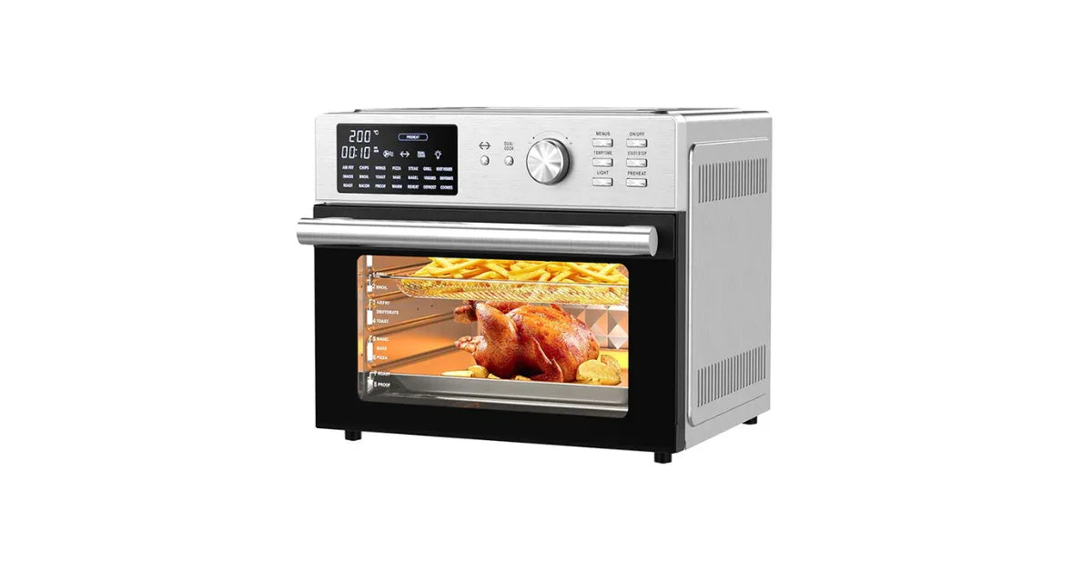 ECOWELL 30L Air Fryer Toaster Oven Combo – 21-in-1 Multifunction Countertop Oven - vitaliqa
