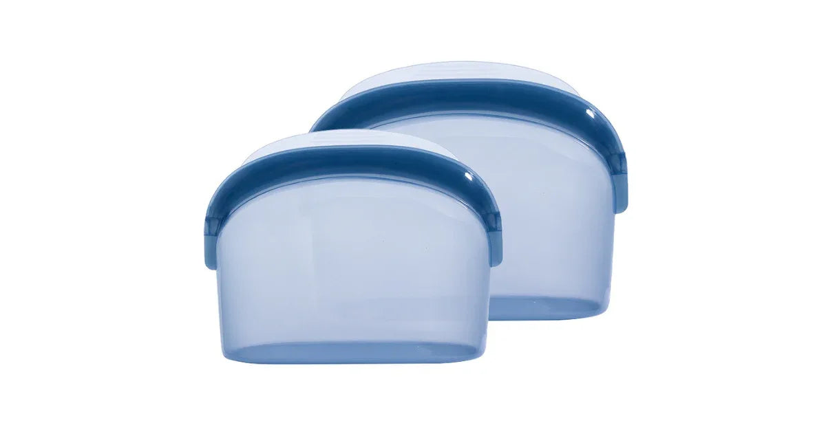 100% Food Grade Reusable Silicone Food Storage Bags – Leak Proof & Eco-Friendly - vitaliqa